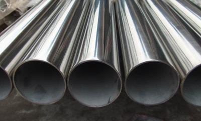 China Round Polished Stainless Steel Pipe ASTM A554 201 304L 316L Corrosion Resistant for sale