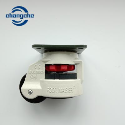 China 40F-150F Nylon Retractable Hospital Caster Wheels Levelling Castors for sale