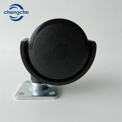 China Suitcase PP Threaded Stem Furniture Casters Swivel Plate Casters 50mm for sale