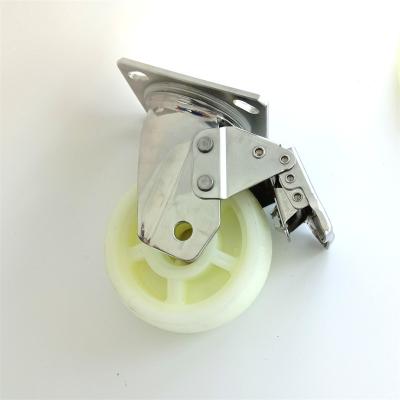 China High Temperature Resistant Medium Duty Caster Wheels 75mm Swivel Castors For Cart for sale