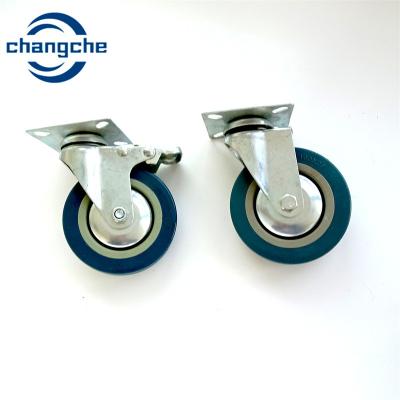 China TPR Swivel Industrial Caster Wheels 500kg Castors customized for sale