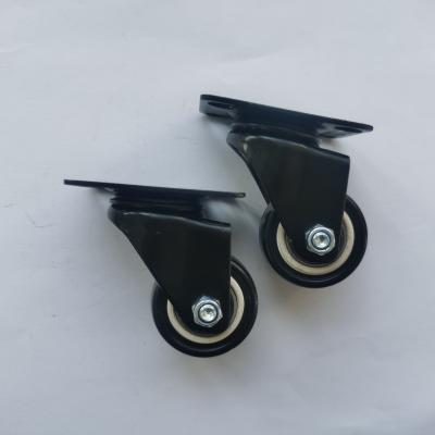 Chine Roulette mobile de meubles de chaise de bureau de PVC de 2 de pouce de pivot de roulette de roues de pivot roulettes de boule à vendre