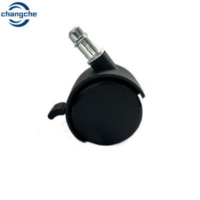 Chine 50mm Nylon Medium Duty Swivel Casters 11*32mm Friction Stem Casters With Lock à vendre