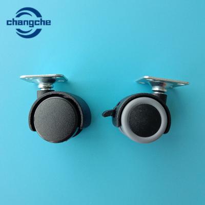 China Nylon Office Chair Caster 50mm Caster Wheel For Furniture Chair for sale