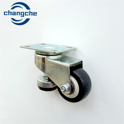 China Flat Plate Heavy Duty Caster Industrial Caster Wheels With Sturdy And Transparent Design Te koop
