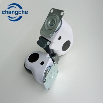 Chine ODM OEM Medical Bed Wheels With Plate High Load Swivel Casters For Hospitals à vendre