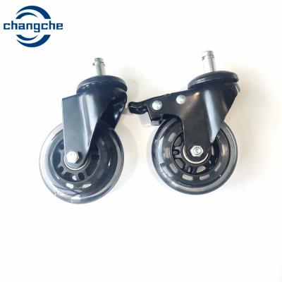 China Muchos tipos de ruedas de rodillo de 50 mm Tpr multifunción con rodamiento: fácil de instalar y usar en venta