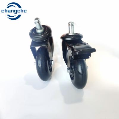 China Smooth Rolling Grip Ring Stem Roller Wheel Casters For Easy Transport for sale