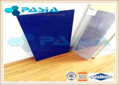 China Diamond Pattern Treadplate Aluminum Honeycomb Panels Edge Folded For Lifter Flooring for sale