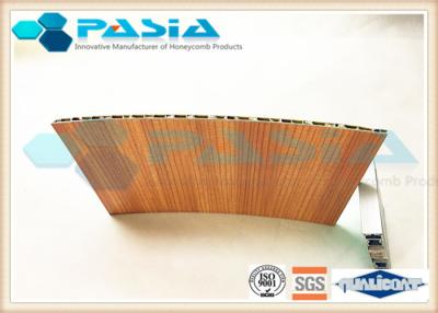 China Wood Veneer Honeycomb Composite Panels Yacht Wall Use Corrosion Resistant for sale