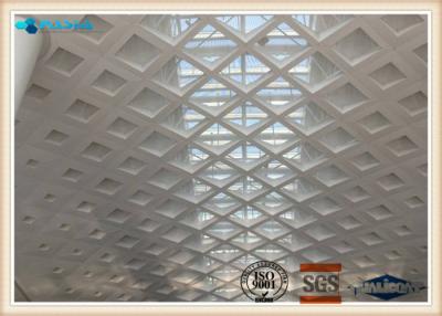 China Hooked Metal Expansion Aluminum Ceiling Grid Aluminum Veneer Sheets Anti - Wear for sale