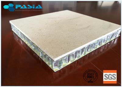 China Sandstone Honeycomb Stone Panels , Customized Size Honeycomb Core Panel for sale