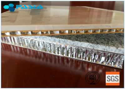 China Tipo 1200*1200m m de mármol de gran tamaño los paneles de la piedra del panal con grueso modificado para requisitos particulares en venta