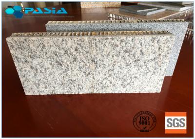 China Marble Aluminium Honeycomb Sandwich Panel Elevator Composite Floor 800mm * 800mm for sale