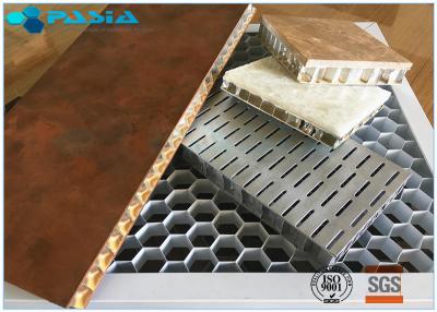 China Espessura horizontalmente de alumínio aberta do painel 5mm da placa do favo de mel da borda ultra larga à venda