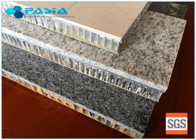 China Durable Honeycomb Stone Panels 25mm Thickness Marble Flat Board 10 Years Guarantee for sale