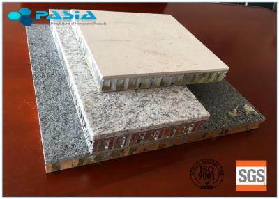 China Edge Sealed Marble Flat Board Aluminum Stone Honeycomb Panel Customized Thickness for sale
