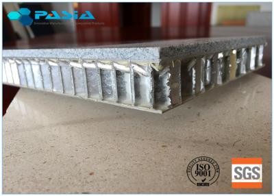 China Customized Marble Stone Aluminum Honeycomb Panels Edge Open 900x1500 Sized for sale