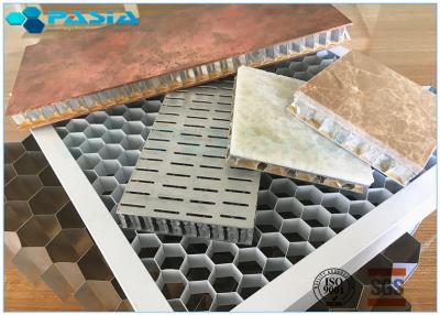 China Non Perforated 5mm Side Length Aluminum Honeycomb Core Ceiling Composite Board for sale