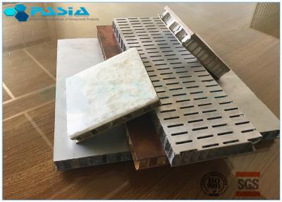 China Perforated 6mm Side Length Aluminum Honeycomb Material Core Anti Static Composite Floor for sale