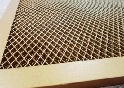 China EMI Welded Honeycomb Shielding Stainless Steel , RF Honeycomb Ventilation Panels for sale
