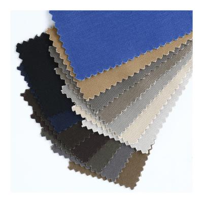 China Plenty Of Colors Enzyme Washing Cotton And Spandex Woven Fabric For Work Wear Type Clothing Manufacturing for sale