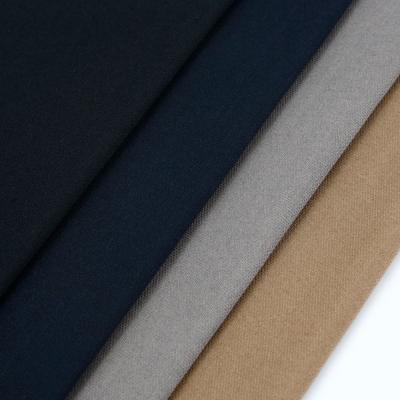 China Dark Colors 20% Bamboo 42% Polyester 36% Cotton 2% Spandex Fabric Supplier For Suit Pants Making for sale