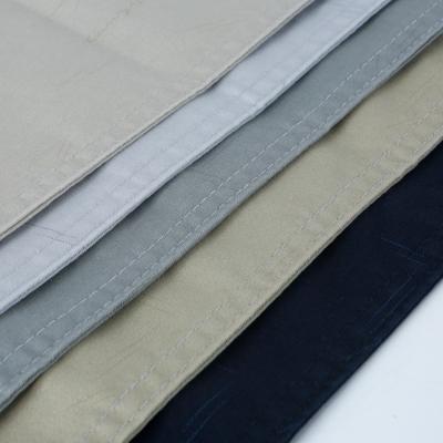 中国 Excellent Garment Twill Cotton Polyester Spandex Blend Fabric For Suit Clothing 販売のため