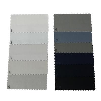 中国 Grey And Black Colored Cotton Velvet Polyester Spandex Fabric For Suit Pants Shirt 販売のため