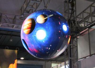 China SMD Sphere LED Display Screen , 360 Degree LED Display Aluminum for sale