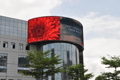 China Round Curved LED Screen for sale