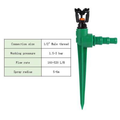 China plástico masculino Mini Wobbler Irrigation Sprinkler do ABS de 1/2” para o jardim/Agricluute à venda
