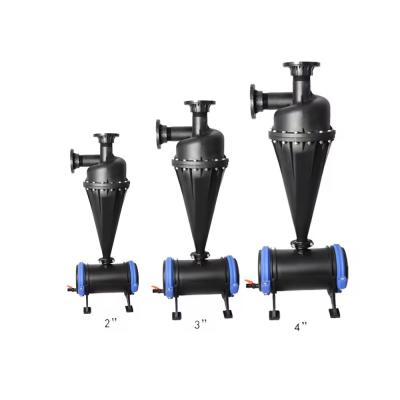 China 2'' 3'' Agriculture Irrigation Filter Centrifugal Sand Filter Flow 30m3/H 50m3/H for sale