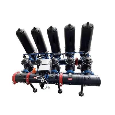 China 4 Inch Disc Super Automatic Self Cleaning Irrigation Filter Sets 5pc Per Set for sale
