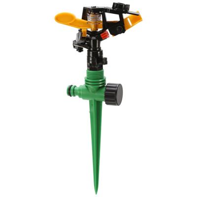 China Underground Plastic Impact Water Sprinkler With Spike IS09000 Certification for sale