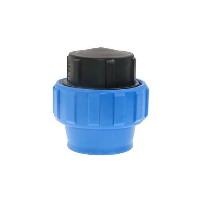 China POM Material Irrigation Tubing Connectors Quick Coupling 25mm End Plug for sale