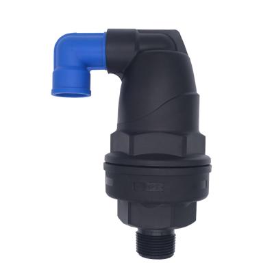 China POM Plastic Vacuum Relief Valve 2 Inch Micro Drip Irrigation Ventilation for sale