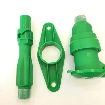China Gardens / Lawn Plastic Quick Release Coupling For Underground Water Network for sale