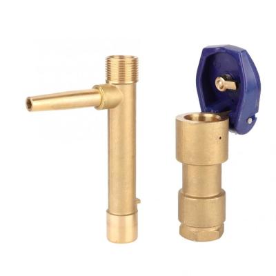 China Durable Brass Quick Coupler Irrigation Anti Aging 1.5Mpa Working Pressure for sale