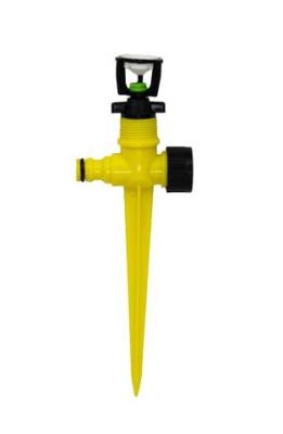 China Lawn Nylon 66 Mini Wobble T Sprinkler Standard Angle With Spike for sale