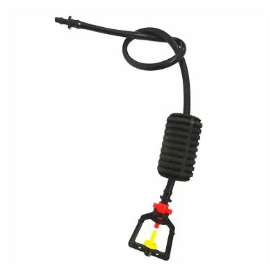 China Hanging Irrigation Micro Sprinklers Kit 4/7 mm Hose Nozzle System For Agriculture for sale
