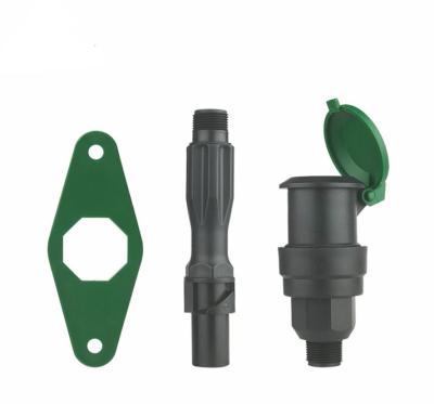 China Plastic hydraulic Quick Coupling Valve For Garden Lawn Irrigation for sale