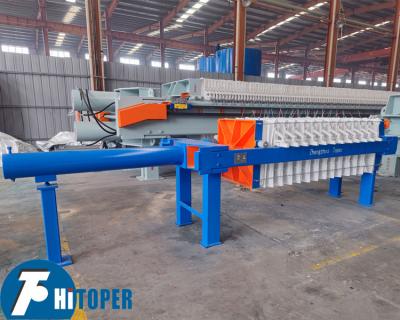 China High Efficiency Industrial Filter Press , WWTP 10m2 Automatic Filter Press Machine for sale