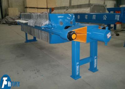 Chine Haute température de machine de filtre-presse d'utilisation de déshydratation de boue et type résistant de pression à vendre