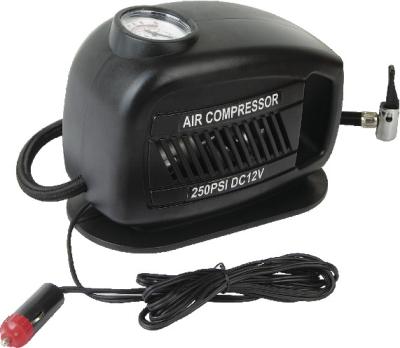 China Portable Small Air Compressor For Tires DC12V Vehicle Air Compressor Kits for sale