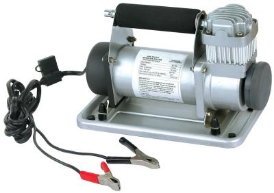 China Silver Metal 12vdc Air Compressor Portable To Carry One Year Warranty for sale