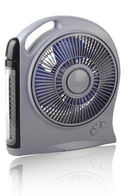 China Various Function Automotive Cooling Fans With LED Light , Rechargeable Battery Fan for sale