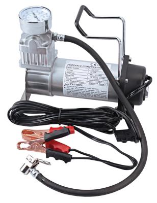 China 12V Single 200 Psi Vehicle Air Compressor Off Switch Chrome , Portable Air Compressor For Car for sale