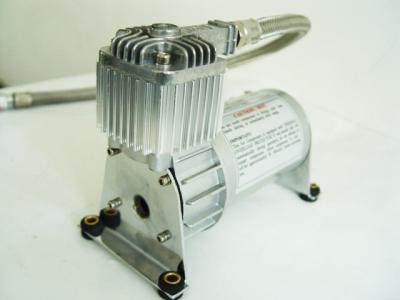 China 130 PSI de 12V de control de la válvula del saco hinchable de aire del compresor de material en línea de plata de Chrome en venta