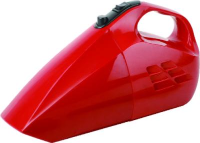 China Red Handheld Car Vacuum Cleaner for House 12V DC cigarette lighter for sale